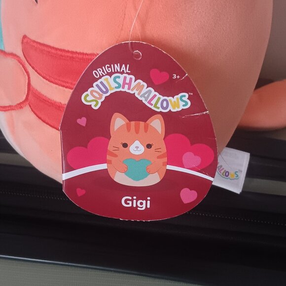 Gigi Valentines Day Special Edition Orange Cat Squishmallow - Picture 6 of 6